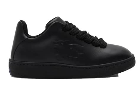 burberry sneakers zwart dames|Burberry leather box shoes.